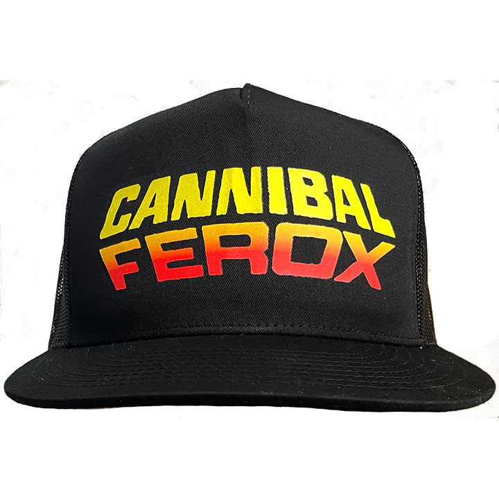レア　fear tomorrow パロディ　キャップ CANNIBAL FEROX BLACK SNAPBACK HAT