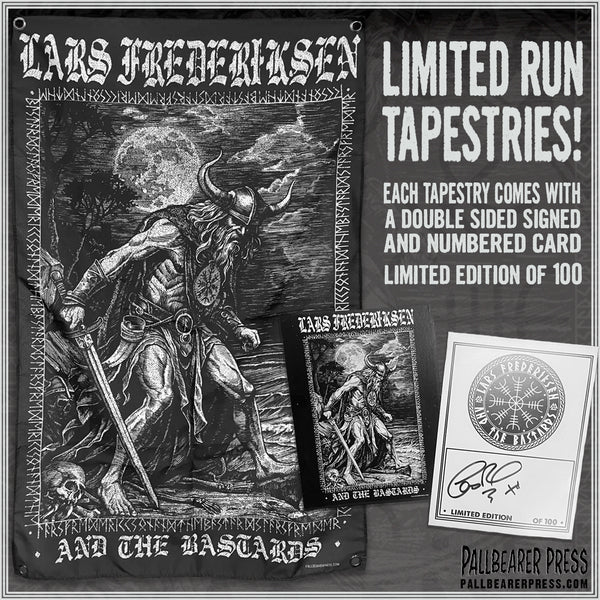 LARS FREDERIKSEN & THE BASTARDS  Limited Tapestry / includes signed and numbered card