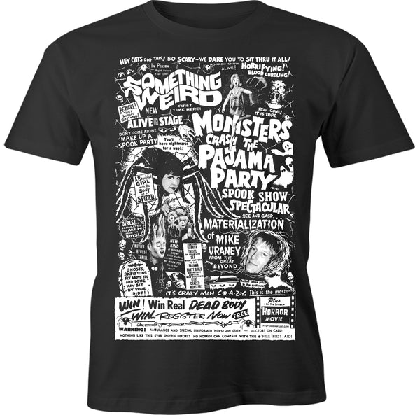 SOMETHING WEIRD SPOOK SHOW T-SHIRT