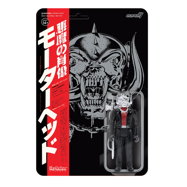 MOTORHEAD WARPIG ( Japanese Chrome) SERIES 3.75 inch ReAction Figure