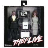 They Live - 8" Clothed Action Figures (Alien 2-Pack)