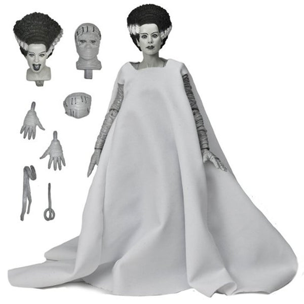 UNIVERSAL MONSTERS 7” Scale Action Figure – Ultimate Bride of Frankenstein (B&W)