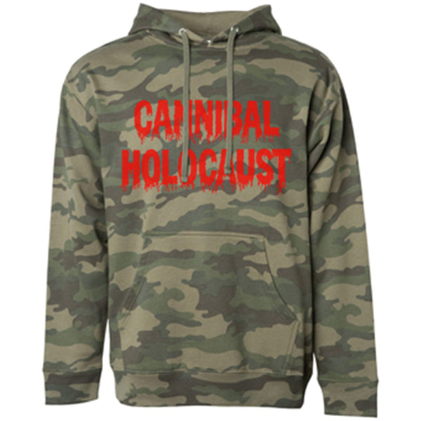 CANNIBAL HOLOCAUST CAMO PULLOVER HOODIE