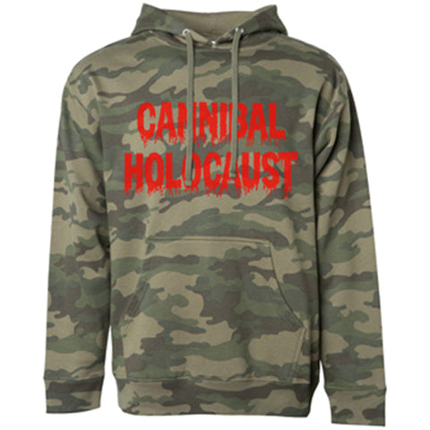 CANNIBAL HOLOCAUST CAMO PULLOVER HOODIE