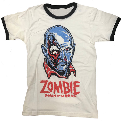 ZOMBIE: DAWN of the DEAD MANI-YACK RINGER TEE