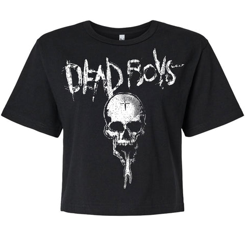 DEAD BOYS CROP TOP TEE