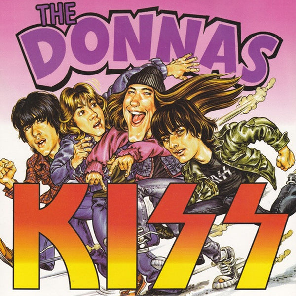 The Donnas / Kiss – Strutter / Detroit Rock City  7" vinyl