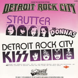 The Donnas / Kiss – Strutter / Detroit Rock City  7" vinyl