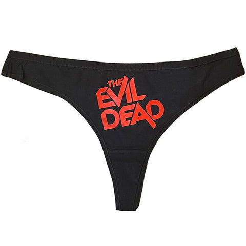 EVIL DEAD TILTED Thong Panties