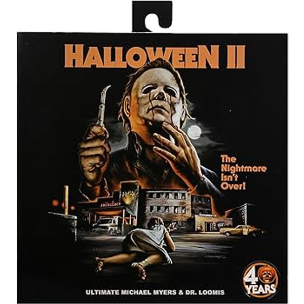 Halloween 2: Michael Myers & Dr Loomis Action Figure 2-Pack