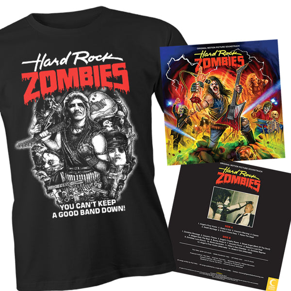 HARD ROCK ZOMBIES LP & TEE COMBO  All sales final. No returns.