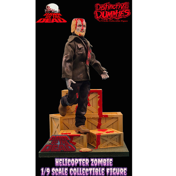 Helicopter Zombie 8" ZOMBIE: Dawn of the Dead DELUXE FIGURE