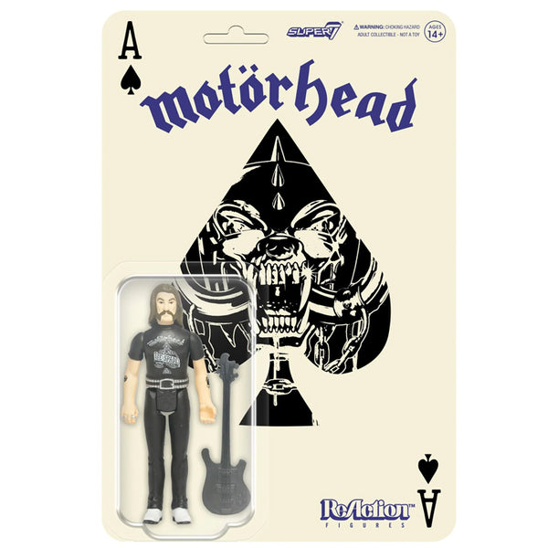 MOTORHEAD LEMMY ACE of SPADES 3.75 inch ReAction Figure