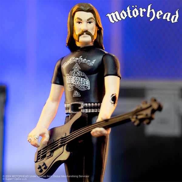 MOTORHEAD LEMMY ACE of SPADES 3.75 inch ReAction Figure