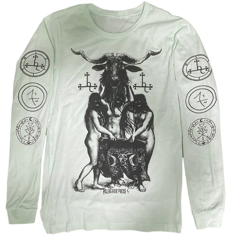 LILITH MINT LONG SLEEVE SHIRT