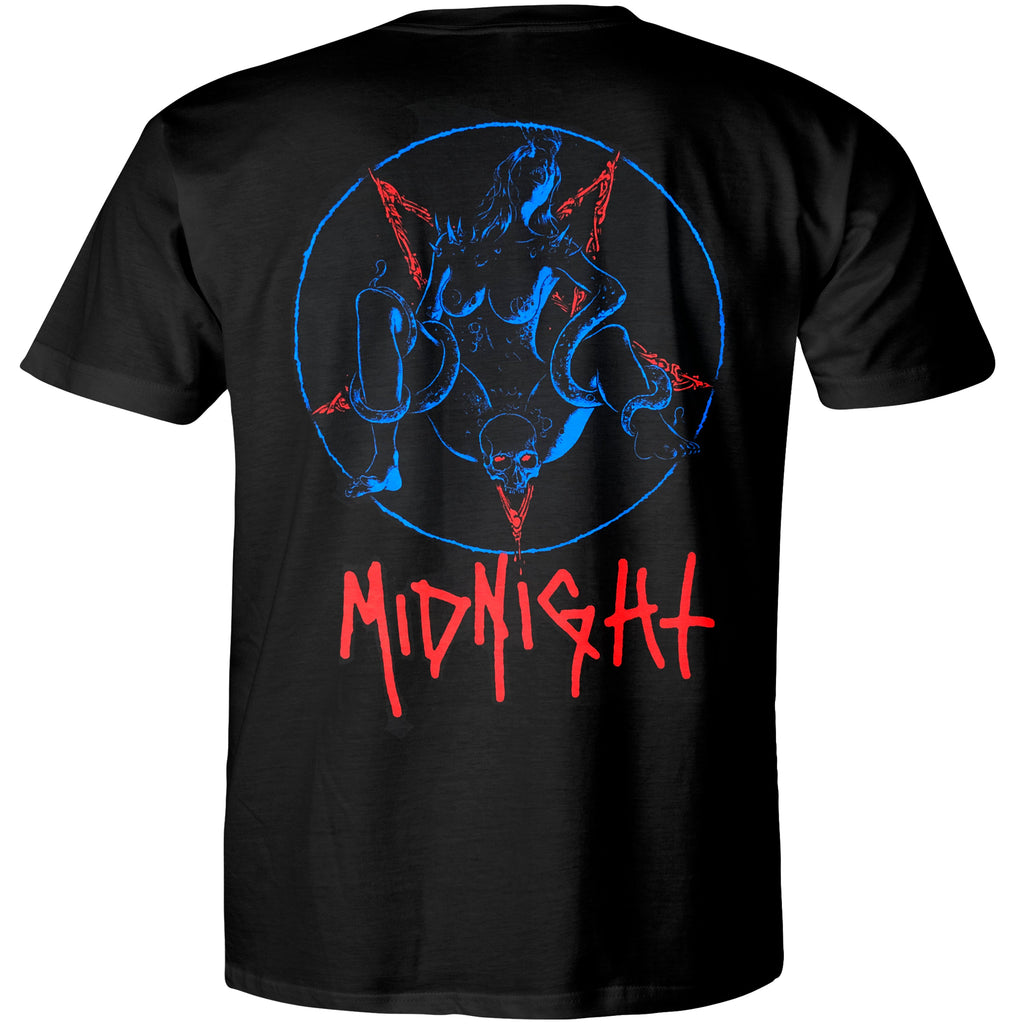 Camiseta De La Banda Midnight Oil: Diseño Gráfico, 100% Algodón, Talla XL Negra
