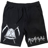 MIDNIGHT FUNERAL BELL JOGGER SHORTS