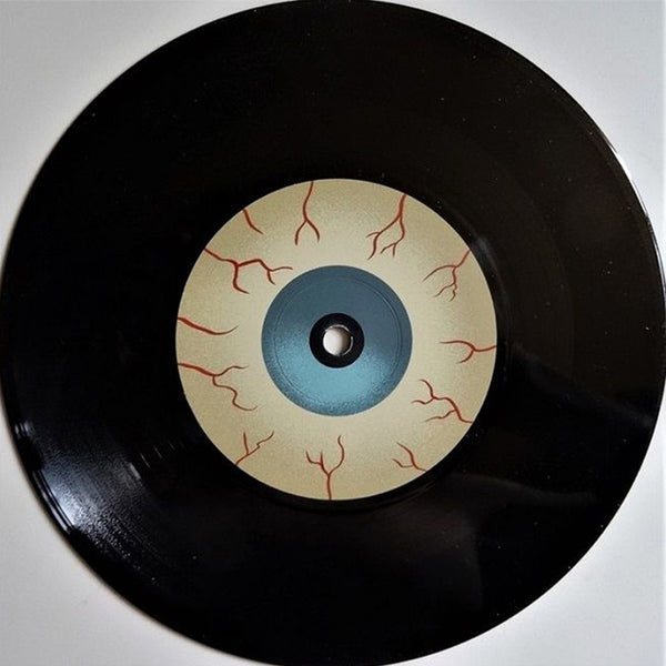 TALES from the CRYPT 7" vinyl "Eye cut" cover variant in standard jacket pressed on black vinyl