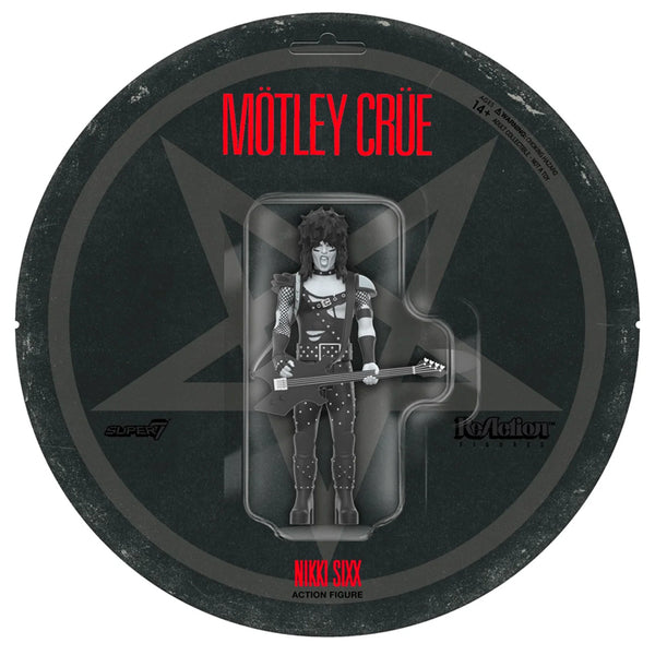 Motley Crue - NIKKI SIXX (SHOUT AT THE DEVIL - BLACK & WHITE)