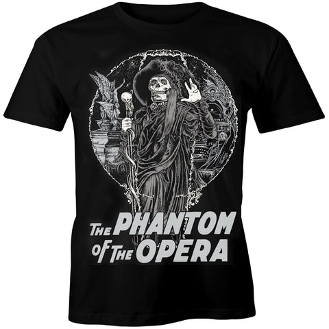 PHANTOM of the OPERA SILVER SCREAM SHIRT