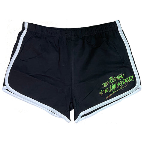 RETURN of the LIVING DEAD LOGO RUNNING SHORTS