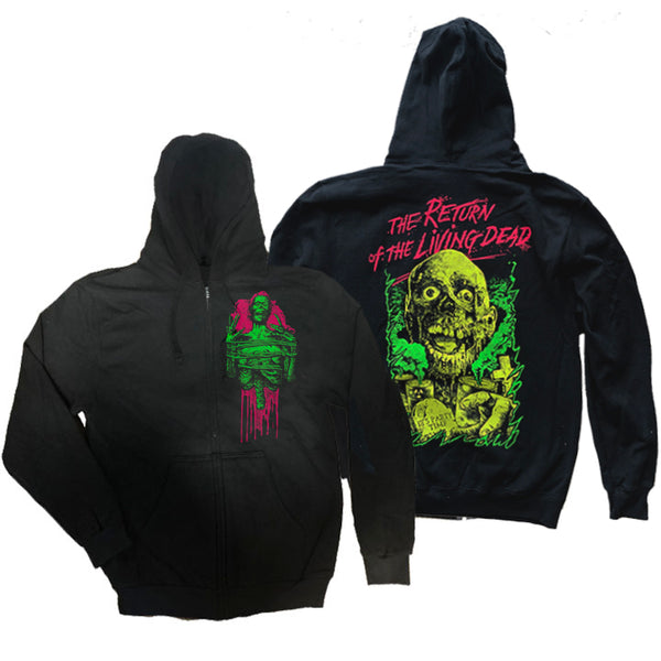 RETURN OF THE LIVING DEAD TARMAN ZIP HOODIE