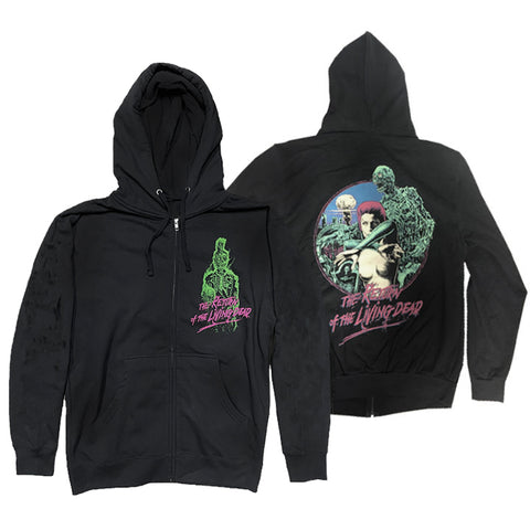 THE RETURN OF THE LIVING DEAD TRASH ZIP HOODIE