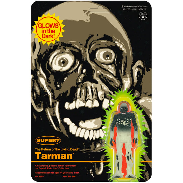 Return of the Living Dead Re Action Wave 4 MONSTER GLOW TARMAN 3.75 inch Figure