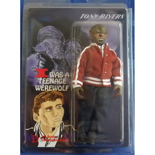 Tony Rivers I Was a Teenage Werewolf DD 8" CUSTOM FIGURE