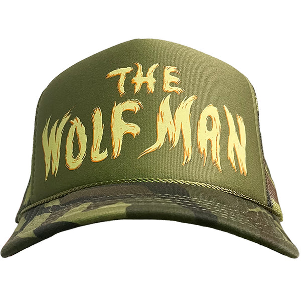 WOLF MAN FOAM FRONT CAMO HAT