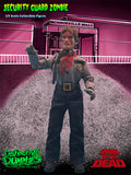 SECURITY GUARD ZOMBIE  8" Dawn of the Dead Figure