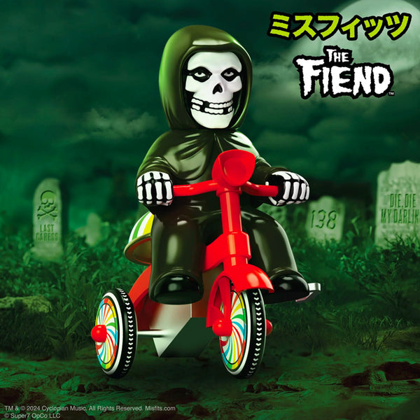 Misfits Super Cycles Fiend (Black W/ Red Trike)