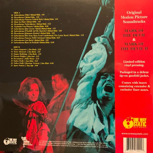Mark of the Devil I & II Score Original Soundtrack