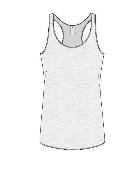 CHE WITCH LADIES RACERBACK TANK TOP