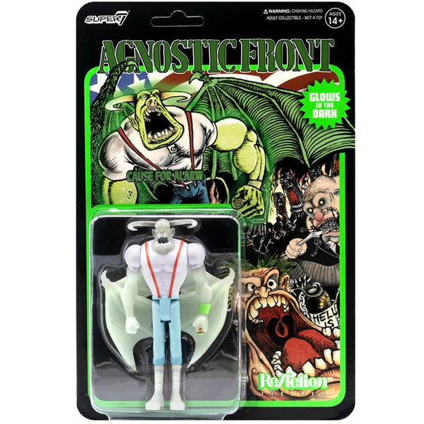 AGNOSTIC FRONT Glow in the Dark 3.75 inch ReAction Figure
