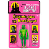 Universal Monsters CREATURE  ReAction Figures Wide Sculpt on Card