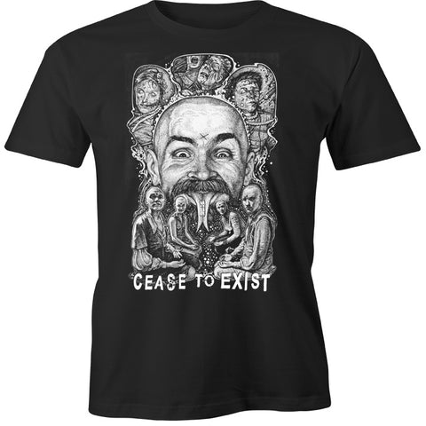 NEVER LEARN NOT TO LOVE BLK SHIRT