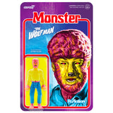 Universal Monsters THE WOLF MAN﻿ ReAction Figure Costume Colors