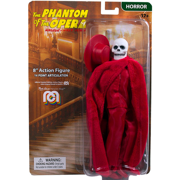 THE PHANTOM OF THE OPERA RED DEATH 8 inch Figure by Mego
