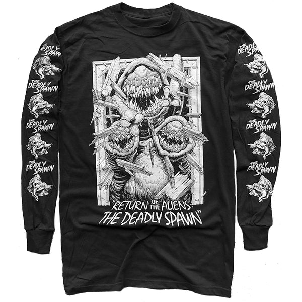 THE DEADLY SPAWN LONG SLEEVE SHIRT