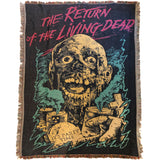 THE RETURN OF THE LIVING DEAD TARMAN WOVEN BLANKET