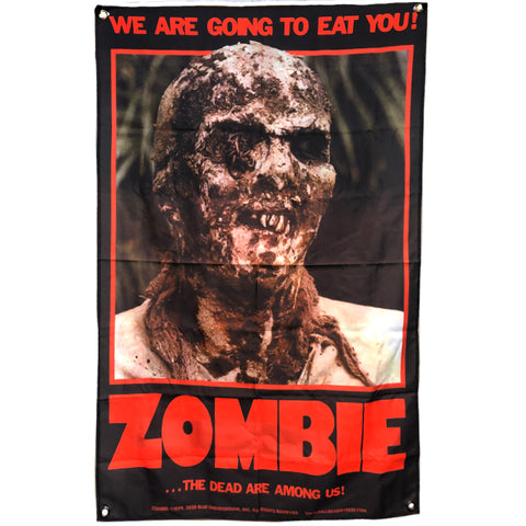 ZOMBIE POSTER TAPESTRY