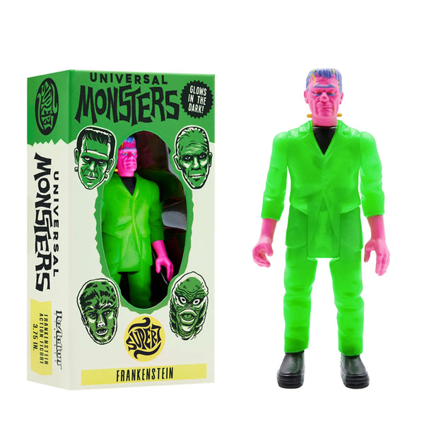 Universal Monsters Frankenstein (Costume Colors) - GLOW ReAction Figure